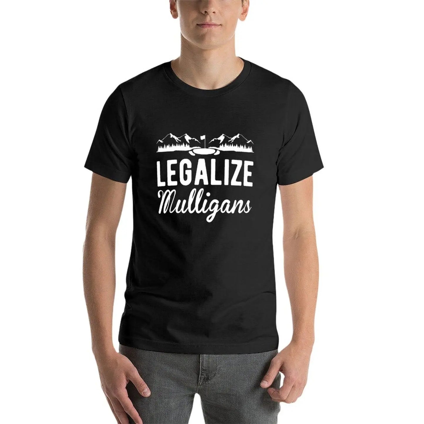 Legalize Mulligans funny golf T-Shirt