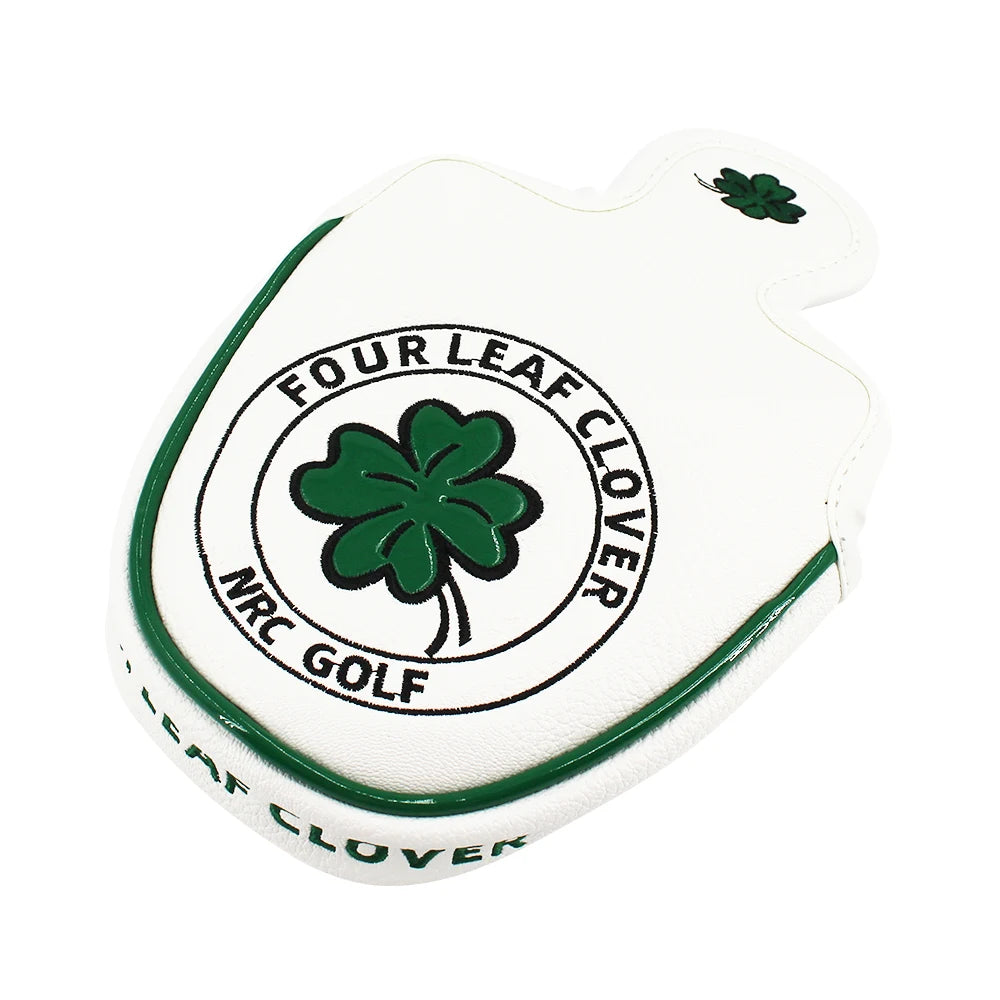 Good Luck Four Leaf Clover Golf Putter for Mallet and Blade