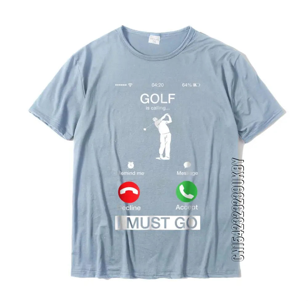 Golf Is Calling Cotten T-Shirt