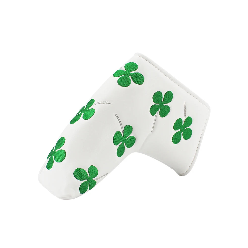 Good Luck Four Leaf Clover Golf Putter for Mallet and Blade