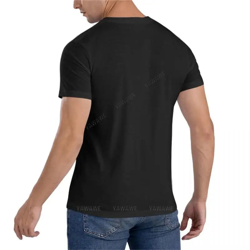 Cotton t shirts man brand tops